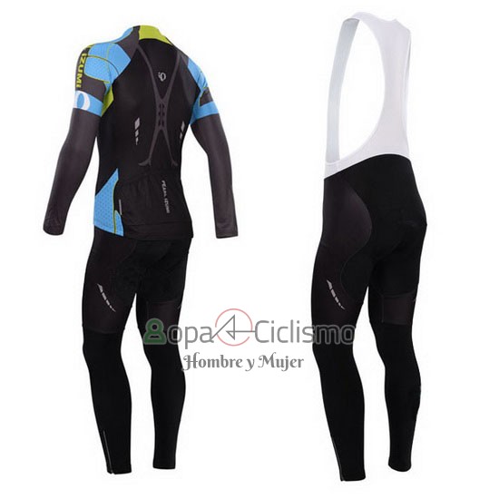 Pearl Izumi Ropa Ciclismo Culotte Largo 2014 Hombre Mangas Largas Negro y Azur